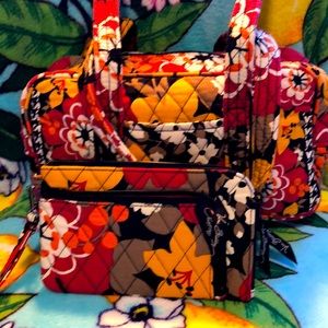 Vera Bradley Bittersweet set EUC